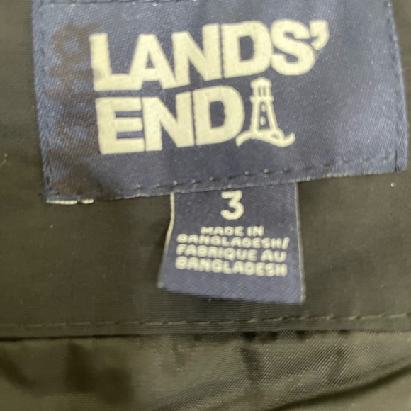 Lands End Snow bibs & Gloves mittens boy 3T - Picture 5 of 10